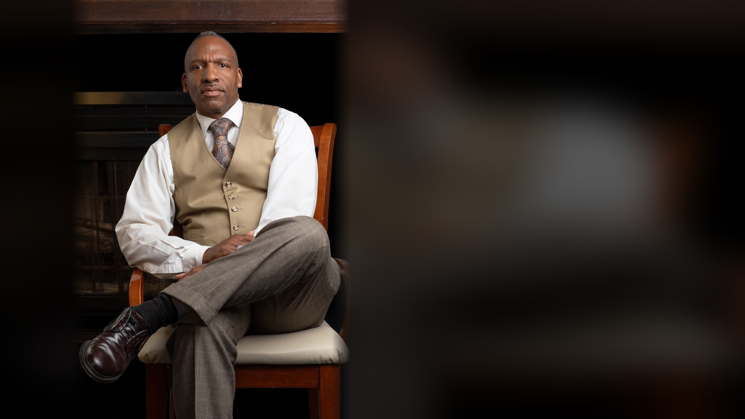 Christopher Roberts, master craftsman and co-founder of Beyond The Chair