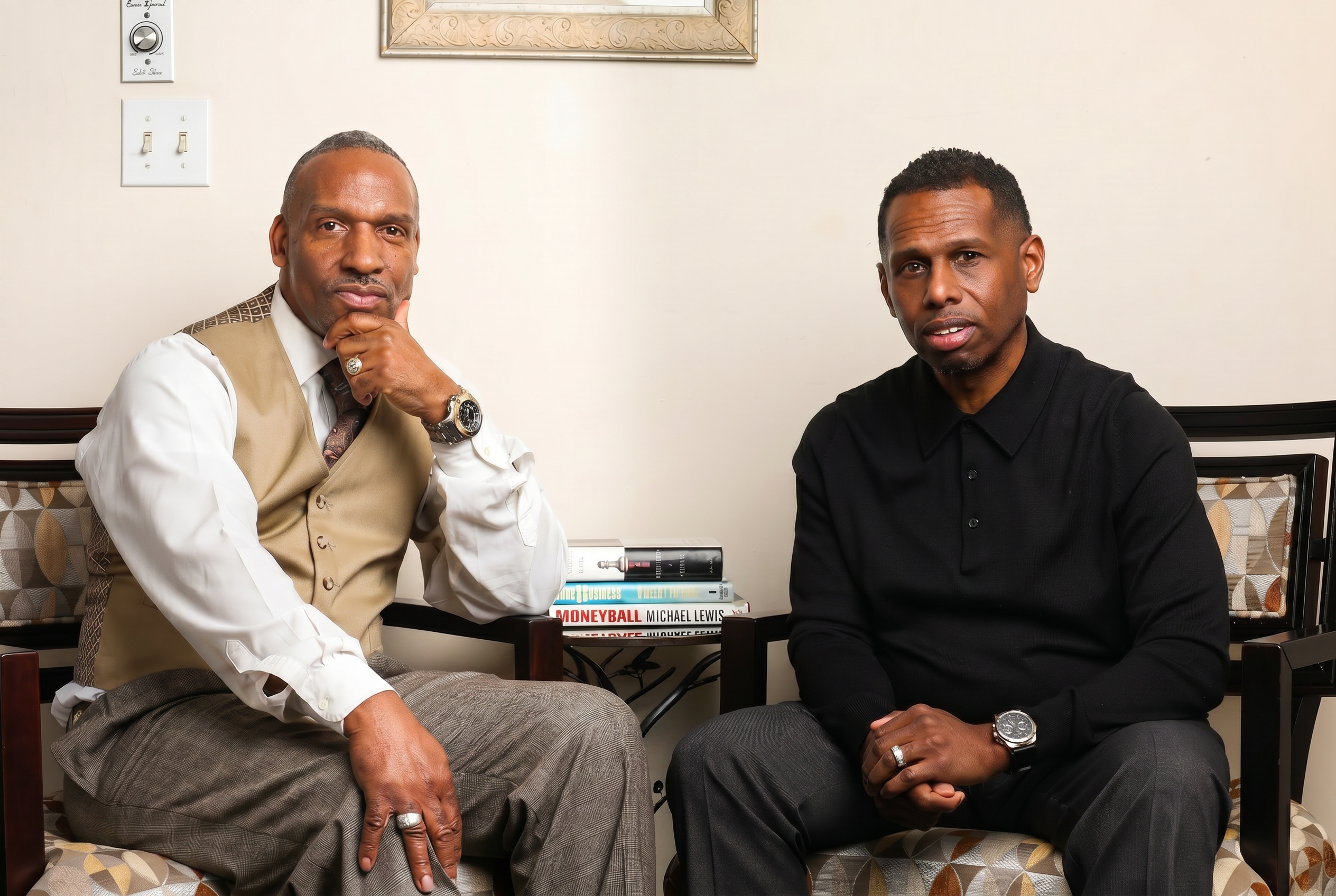 Montrez Williams and Christopher Roberts, founders of Beyond The Chair